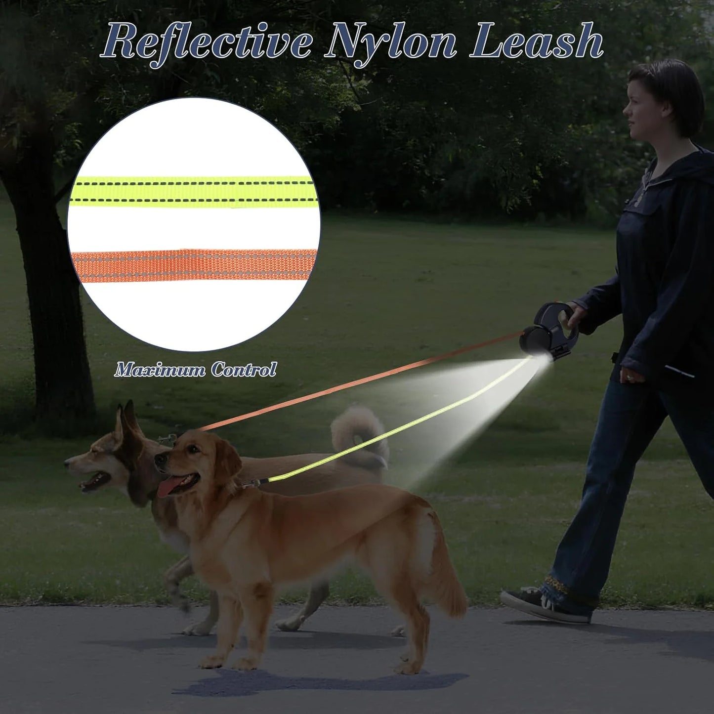 Dual Pet Leash 3 in 1
