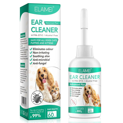 Ear Cleaner for Dogs Dogs Ear Infection Treatment.